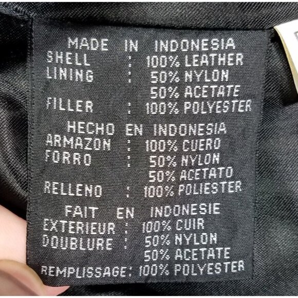 Colebrook & Co. Black Leather Lined Trench Coat Women's L Biker Goth Western - Picture 6 of 16